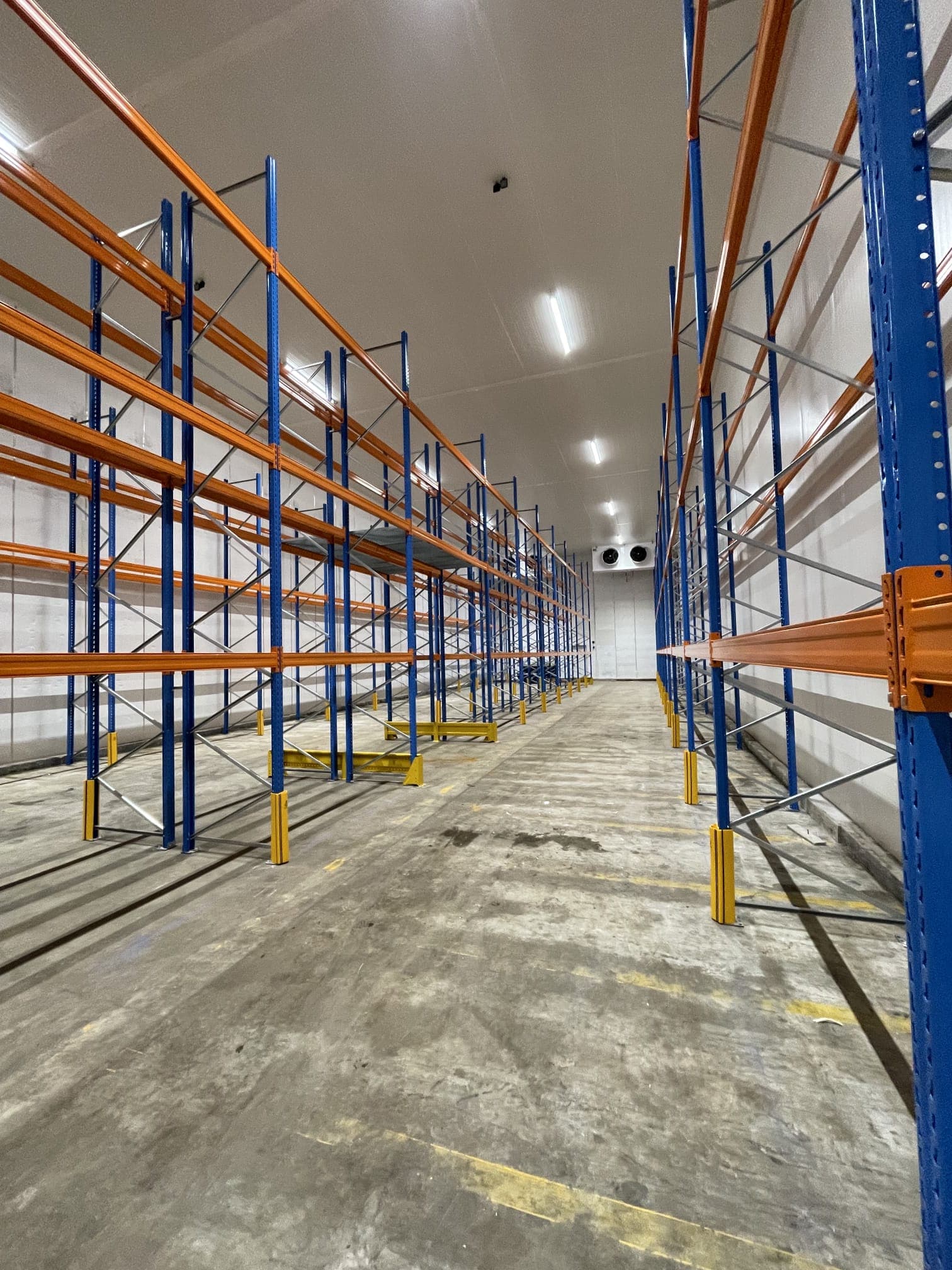 Rayonnage à palettes industriel