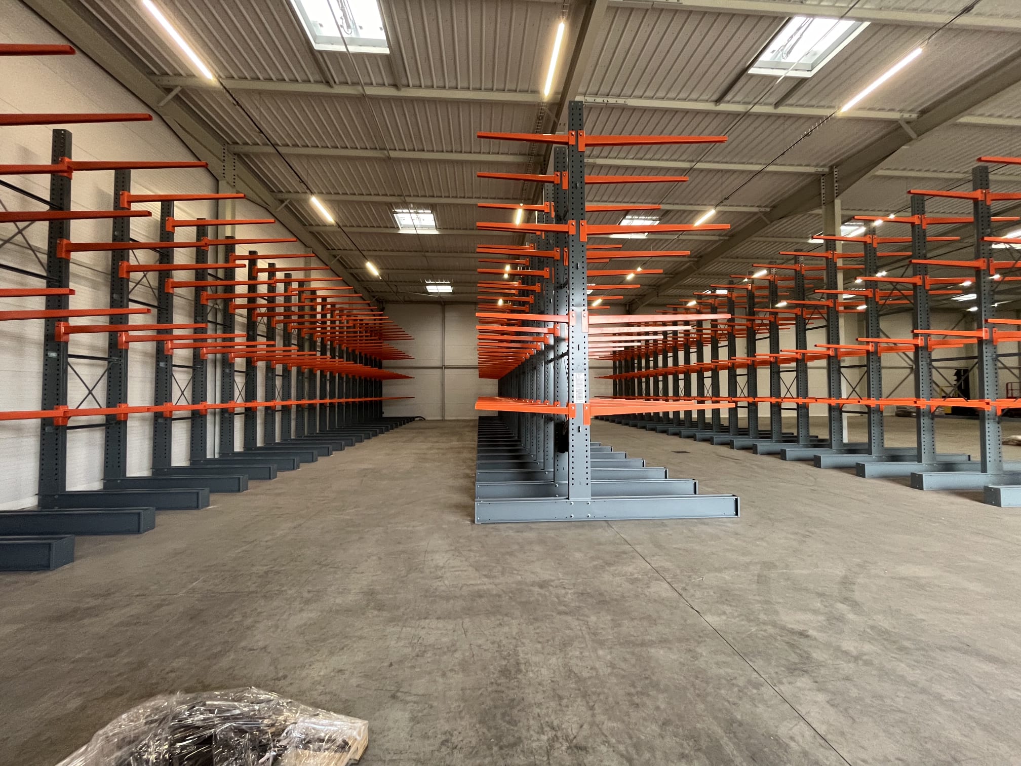 Rayonnage métallique industriel installé par MY RACK